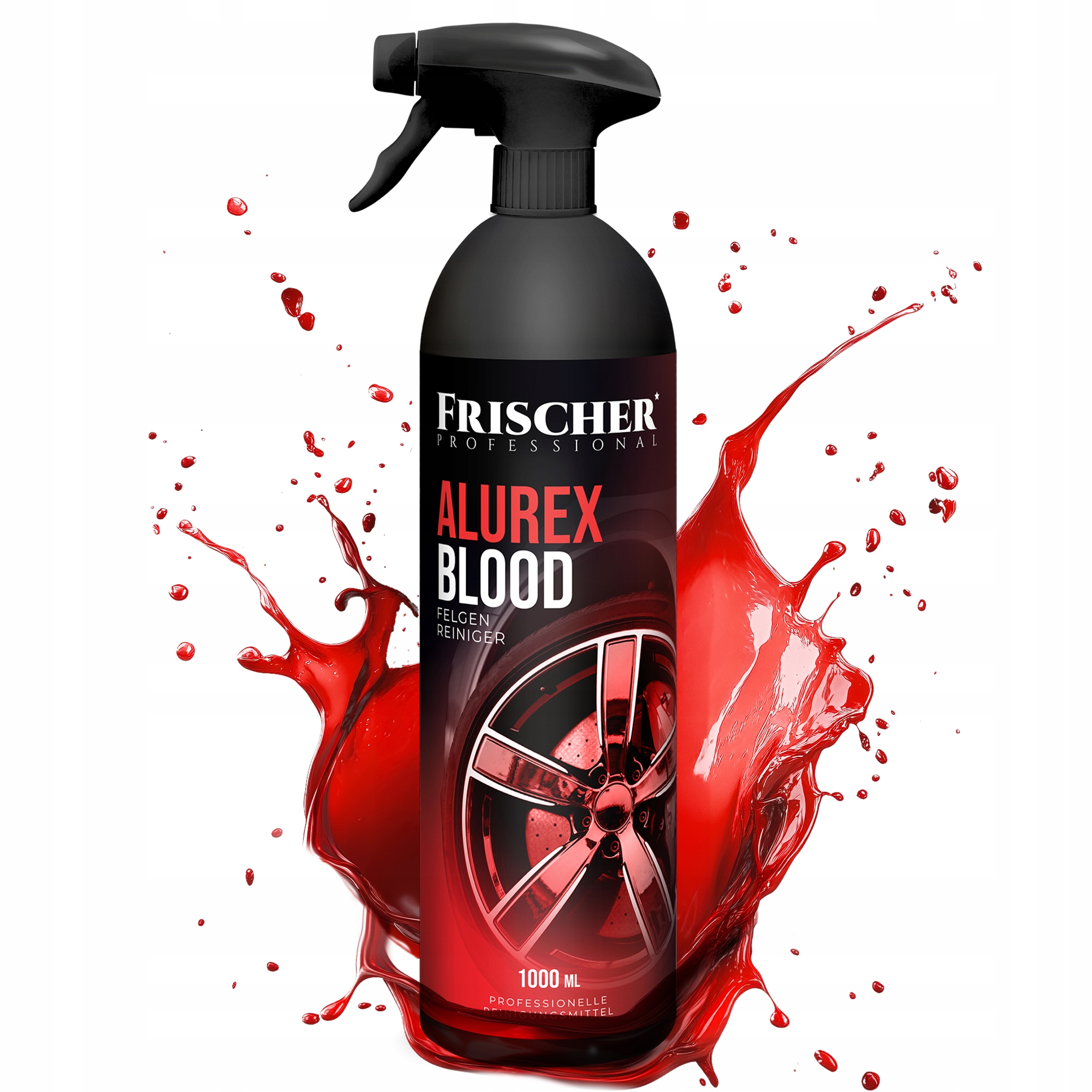 Bloody Rim 1000ml – profesionálny čistič diskov Frischer Professional, odstraňuje brzdový prach, mastnotu a hrdzu, bezpečný pre všetky povrchy